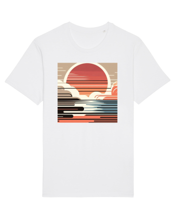 Sunset - soare dupa nori pufosi White