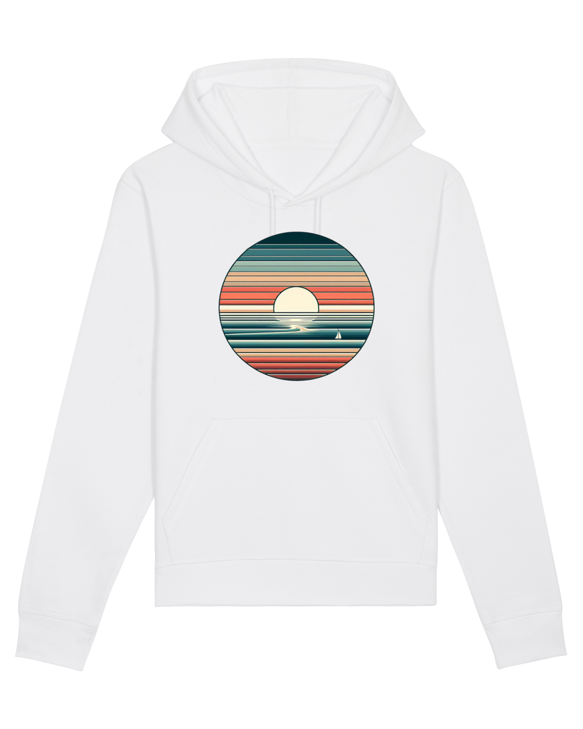 Hanorac Unisex Drummer White