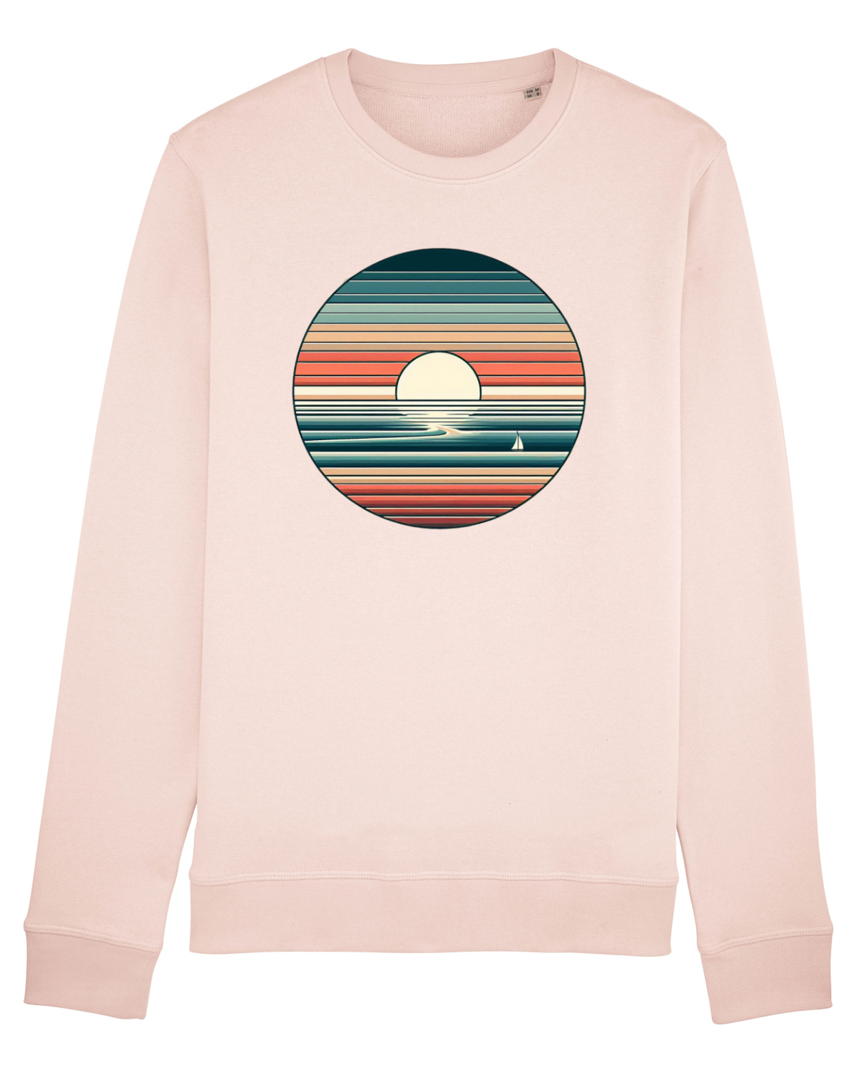 Bluză mânecă lungă Unisex Rise Candy Pink