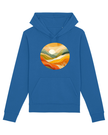 Soare si nori peste dealuri - Sunset Royal Blue