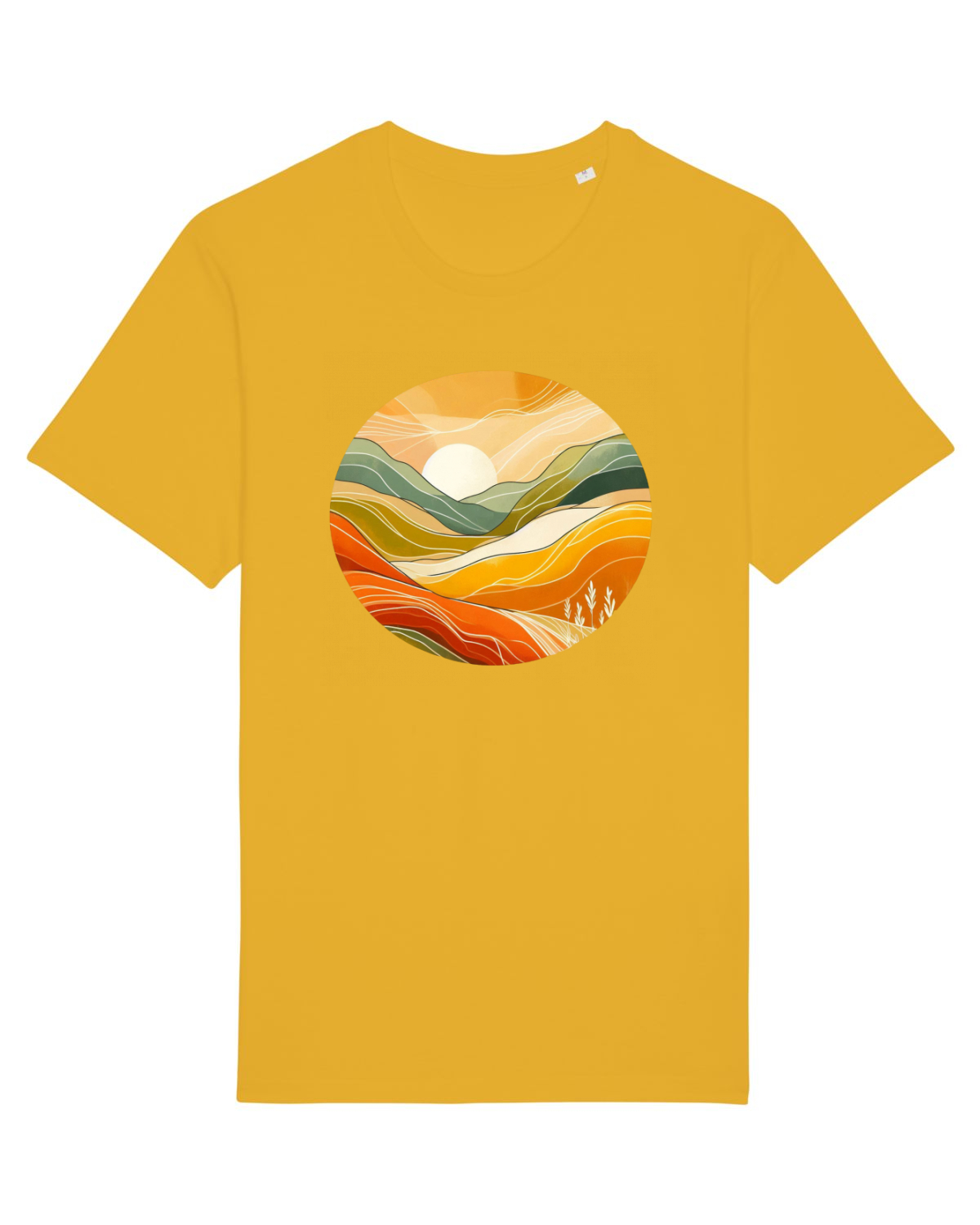 Tricou mânecă scurtă Unisex Rocker Spectra Yellow