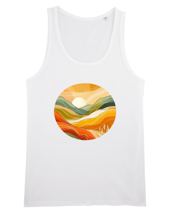 Soare si nori peste dealuri - Sunset White
