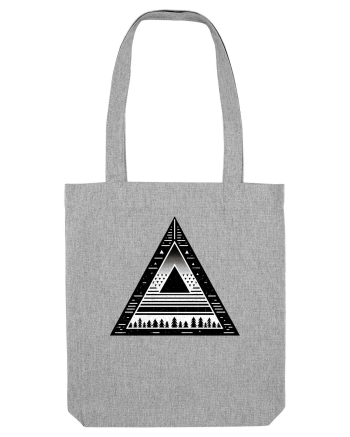 Triunghi - linii geometrice Heather Grey