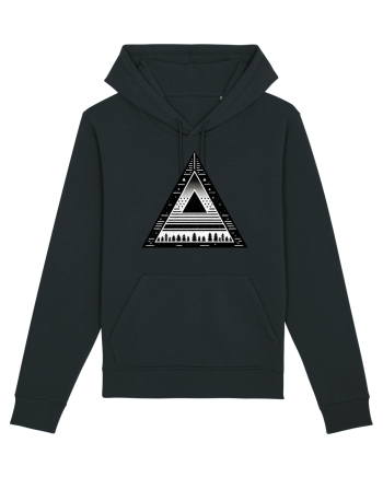 Triunghi - linii geometrice Black