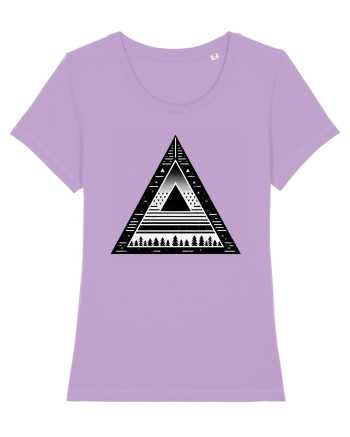 Triunghi - linii geometrice Lavender Dawn