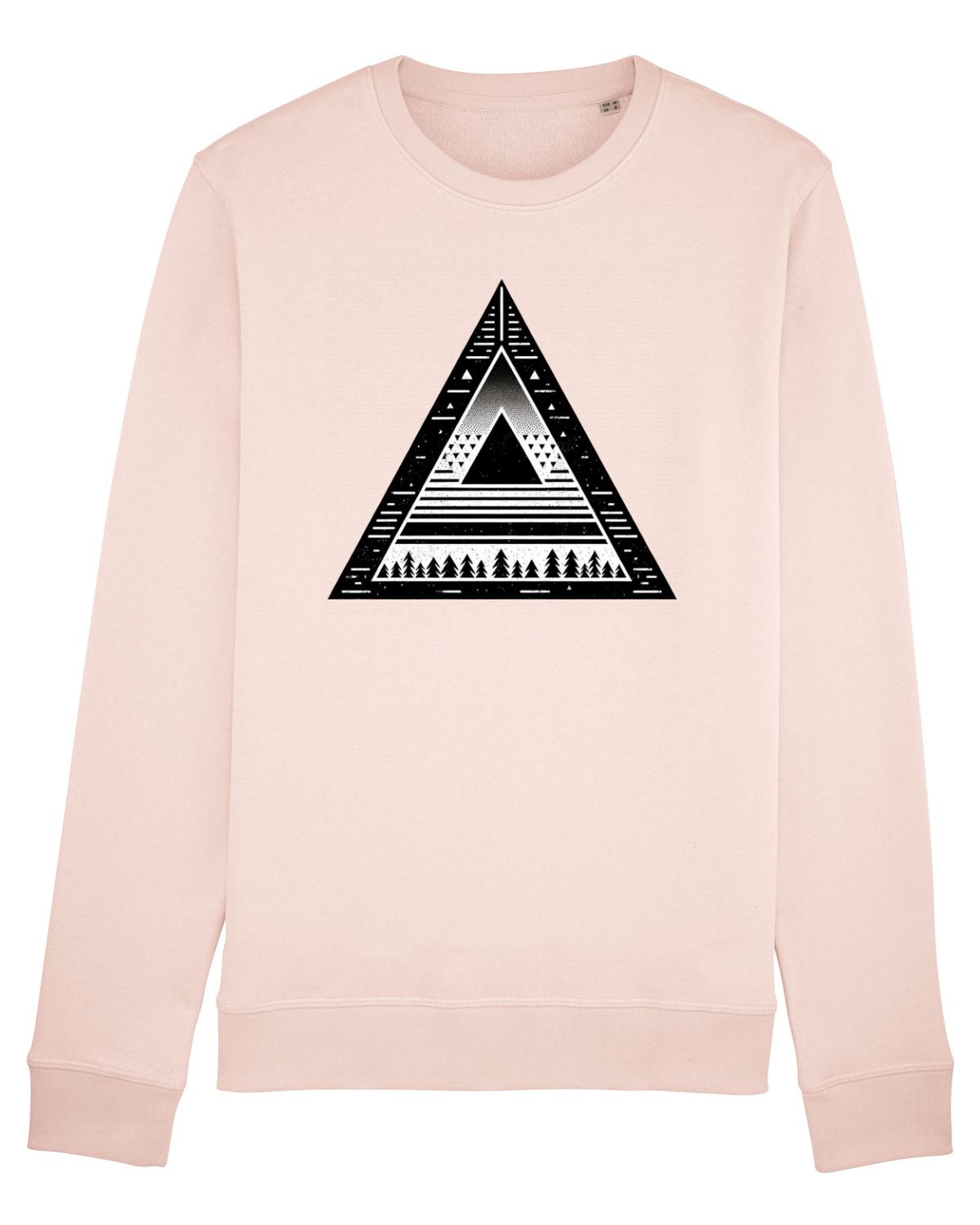 Bluză mânecă lungă Unisex Rise Candy Pink