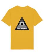 Triunghi - linii geometrice Tricou mânecă scurtă Unisex Rocker