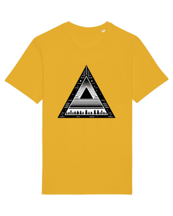 Triunghi - linii geometrice Spectra Yellow