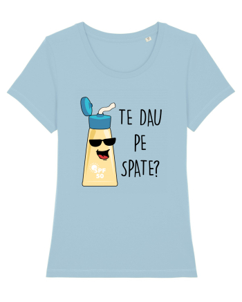 Te dau pe spate? Sky Blue