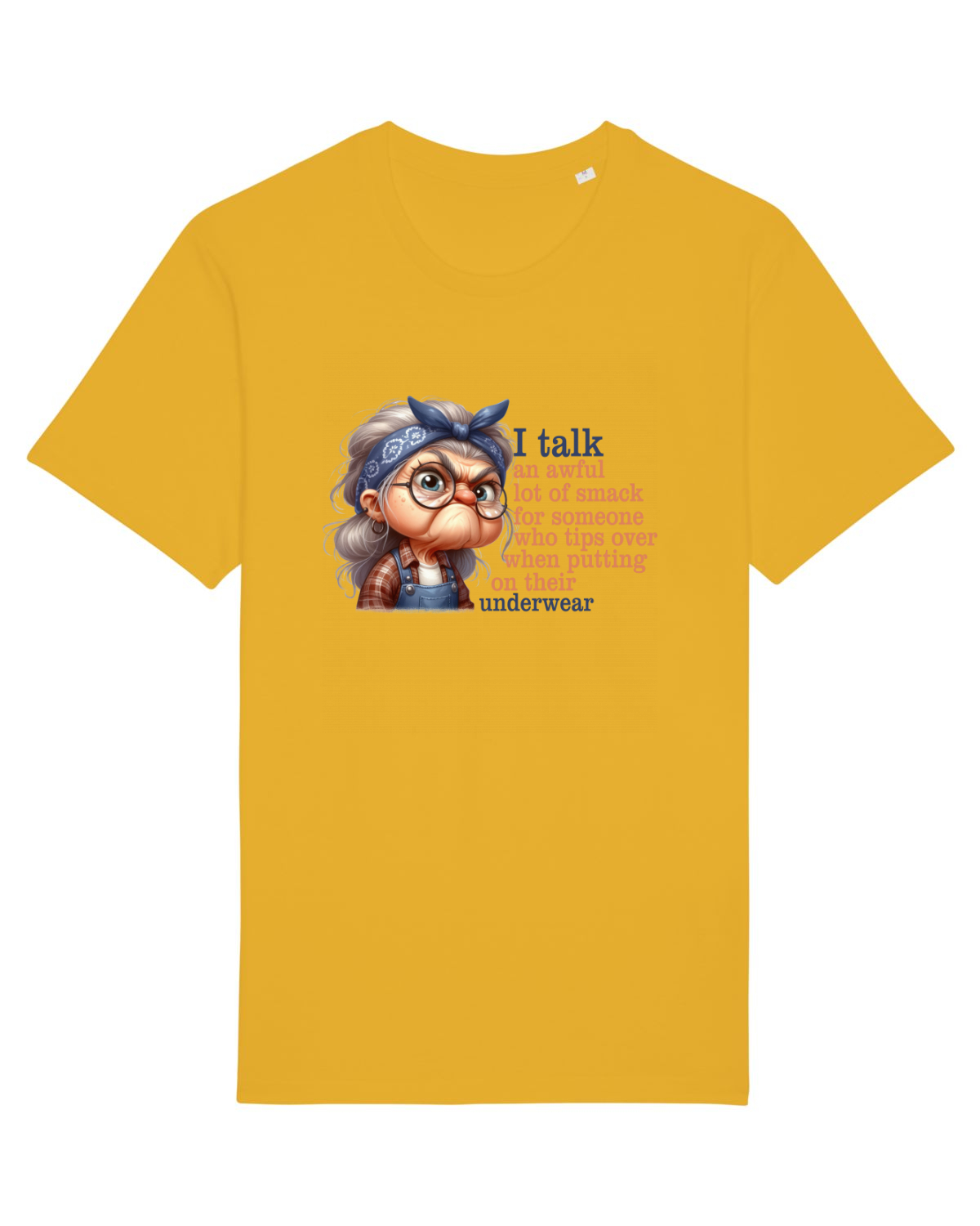 Tricou mânecă scurtă Unisex Rocker Spectra Yellow