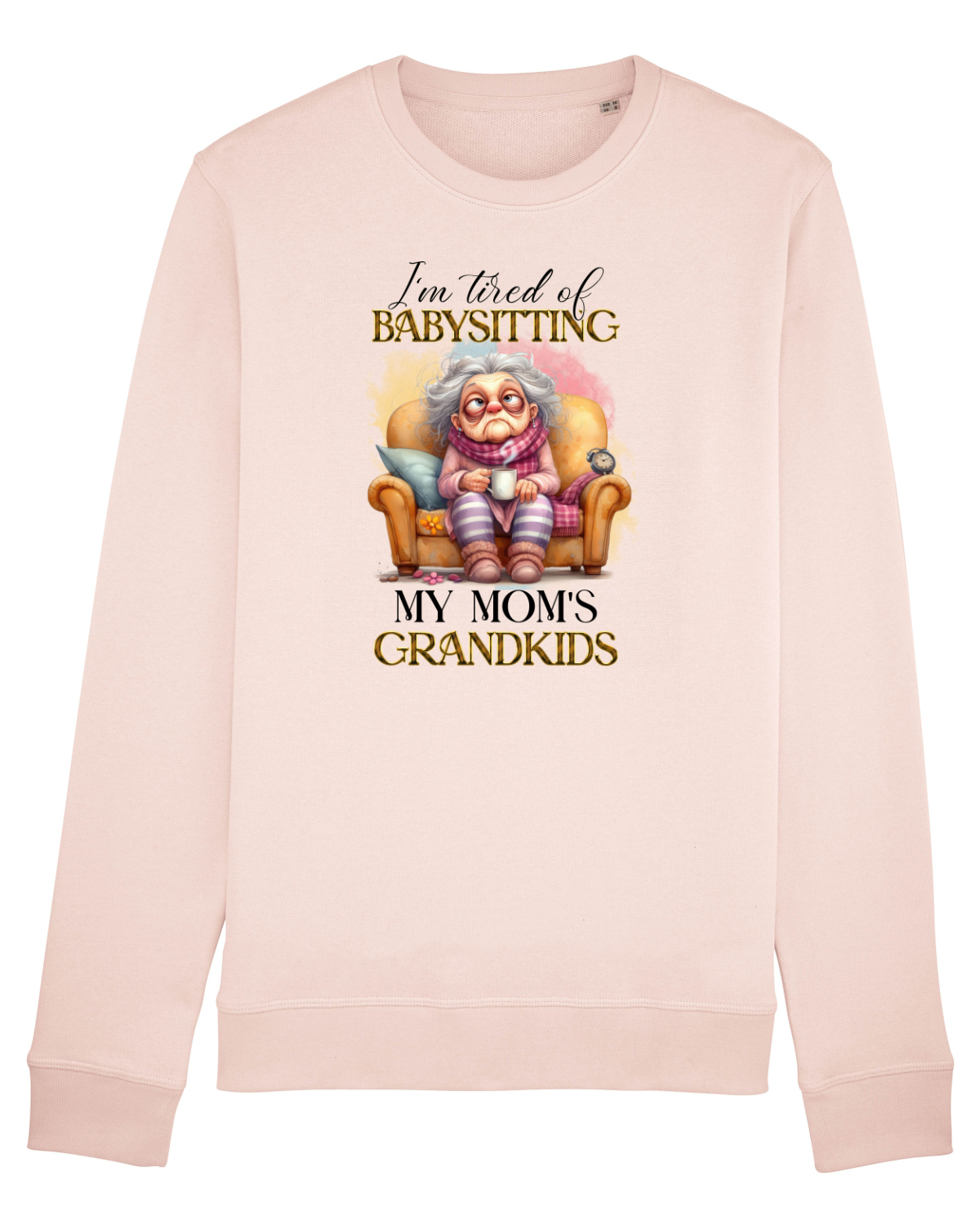 Bluză mânecă lungă Unisex Rise Candy Pink