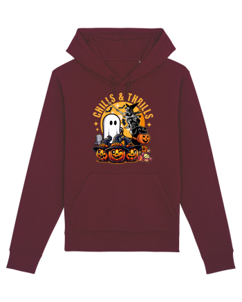 Halloween  Fantoma ce plimba catelul -  Chills & Thrills Burgundy