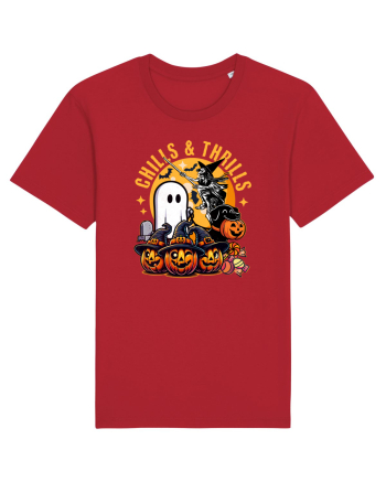 Halloween  Fantoma ce plimba catelul -  Chills & Thrills Red
