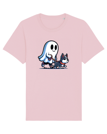 Halloween Fantoma la plimbare cu catelul Cotton Pink