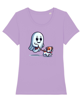 Halloween Fantoma Si Catelul La Plimbare Lavender Dawn