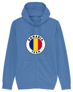 Romania Team Hanorac cu fermoar Unisex Connector