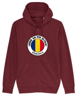 Romania - Liber sa fiu ultra'! Hanorac cu fermoar Unisex Connector