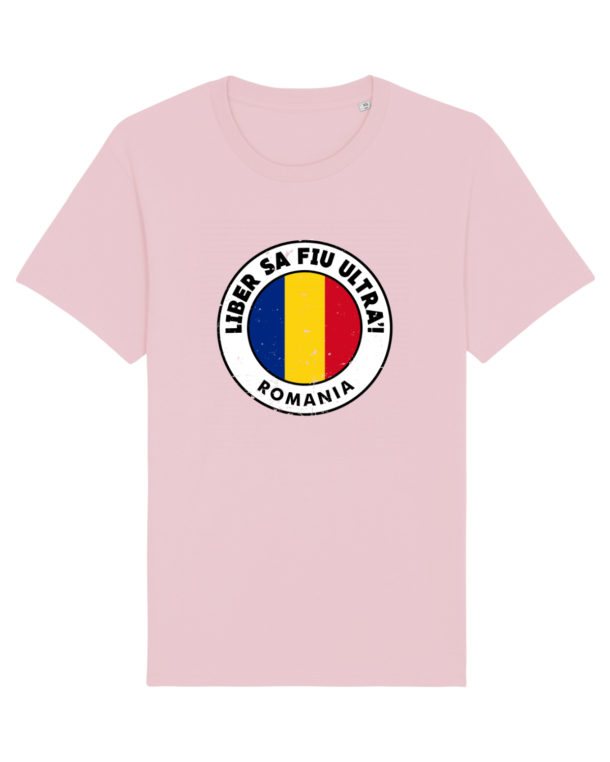 Tricou mânecă scurtă Unisex Rocker Cotton Pink