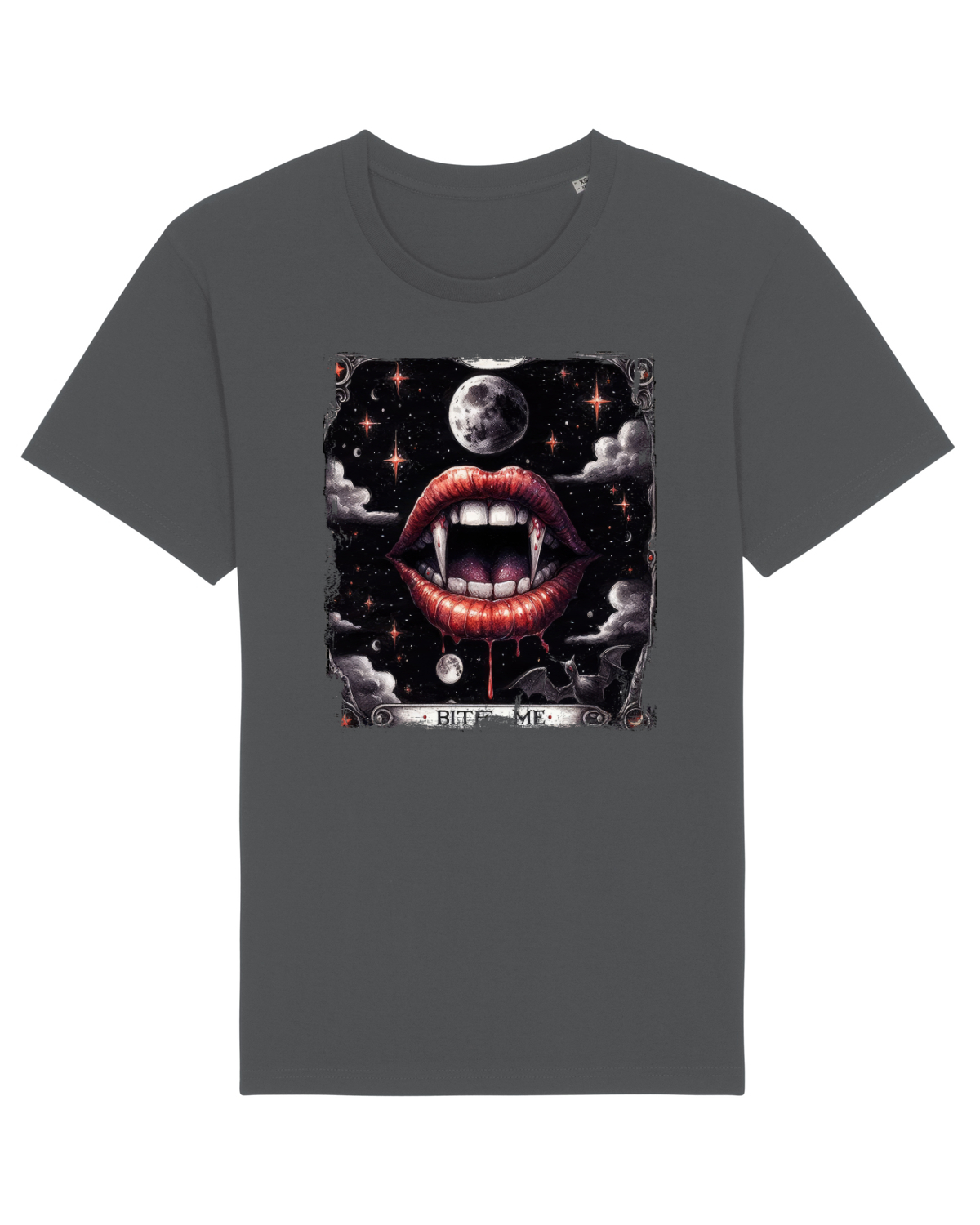 Tricou mânecă scurtă Unisex Rocker Anthracite