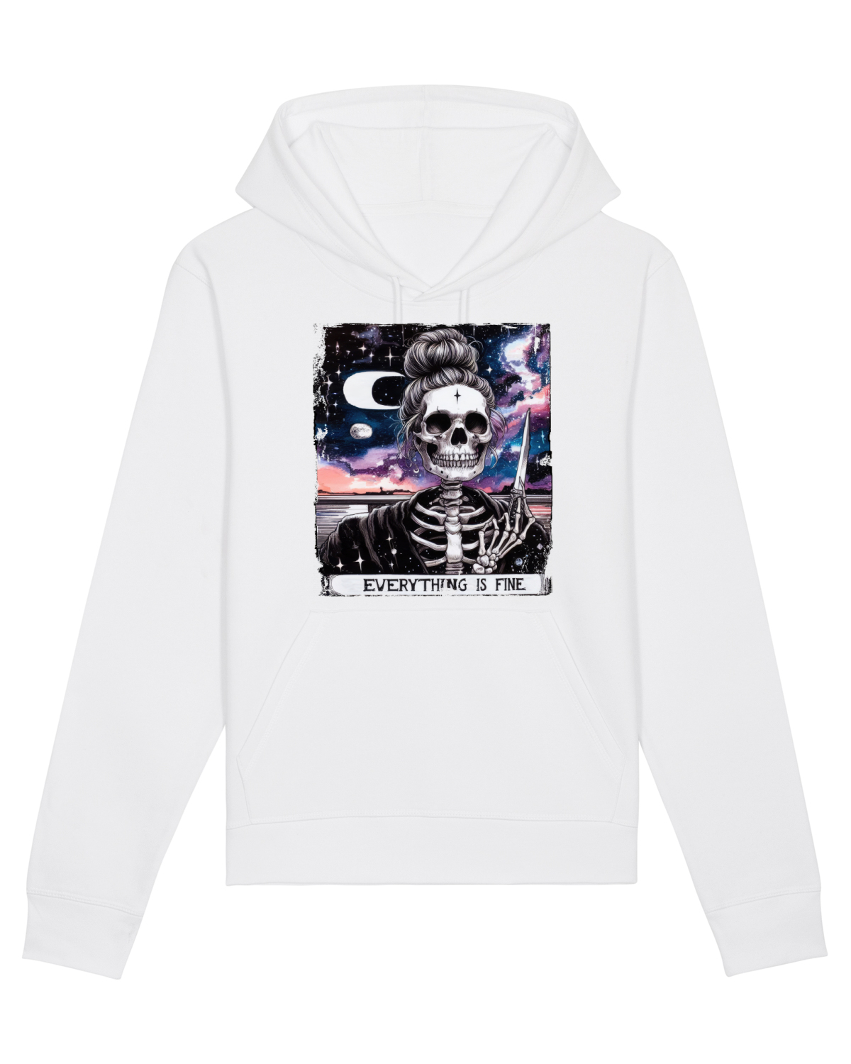 Hanorac Unisex Drummer White