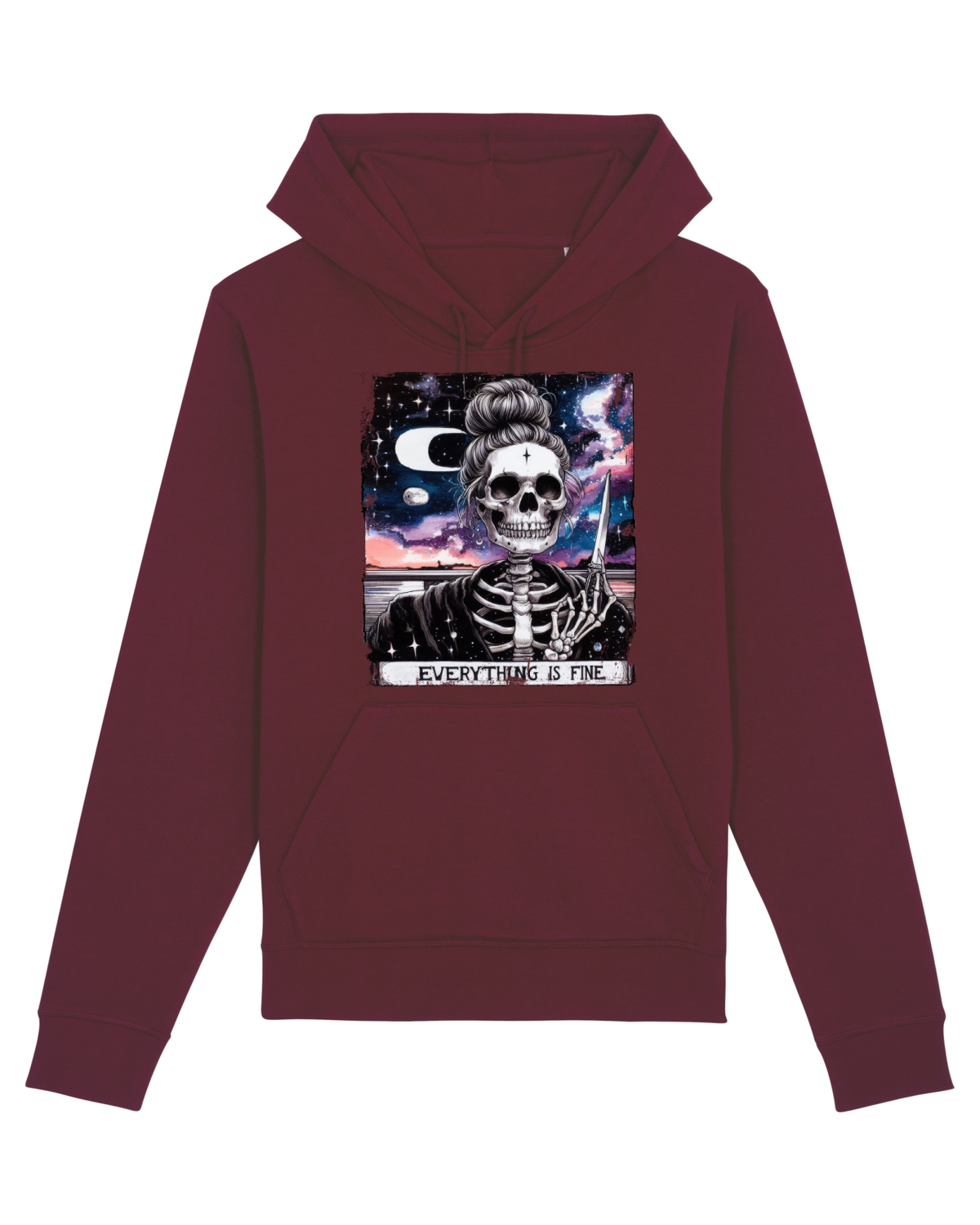 Hanorac Unisex Drummer Burgundy