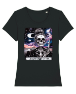 Everything Is Fine Tricou mânecă scurtă guler larg fitted Damă Expresser