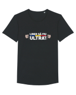 Liber sa fiu ULTRA'! Tricou mânecă scurtă guler larg Bărbat Skater