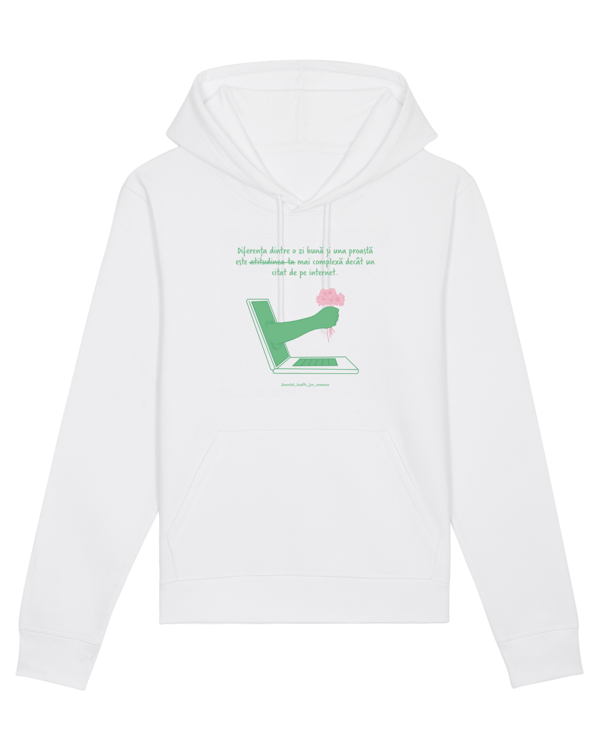 Hanorac Unisex Drummer White