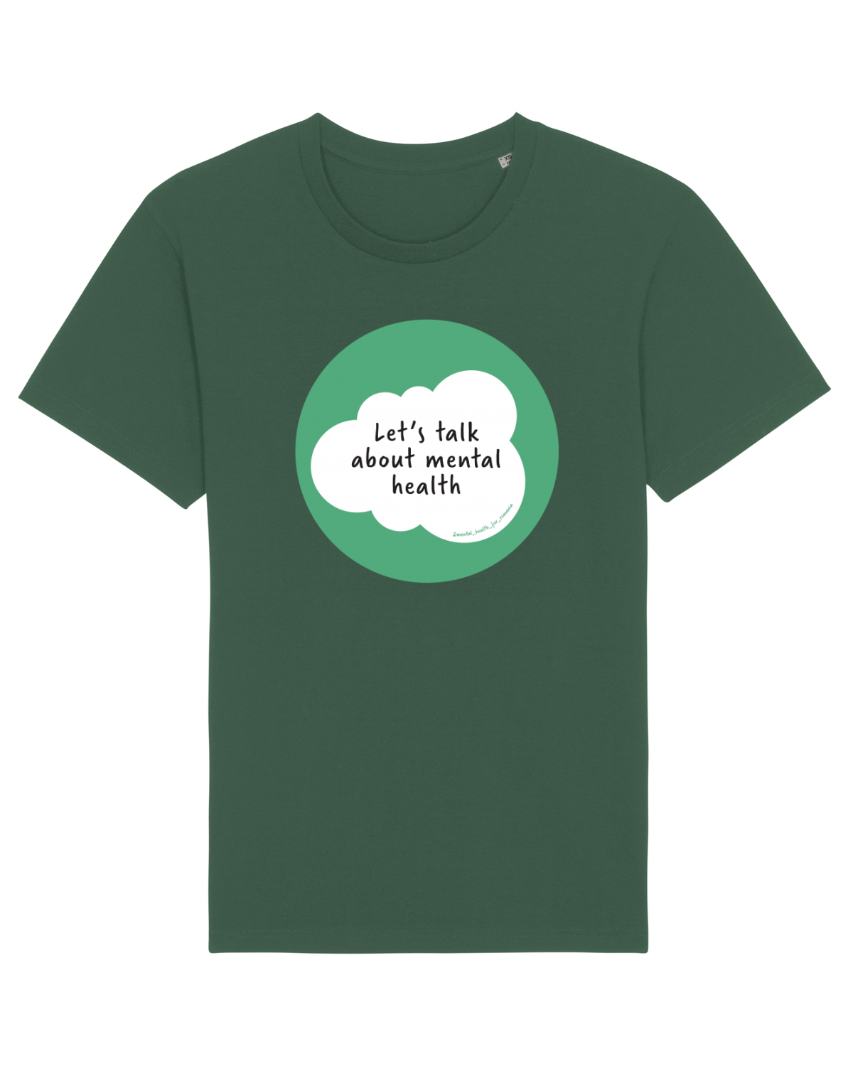 Tricou mânecă scurtă Unisex Rocker Bottle Green