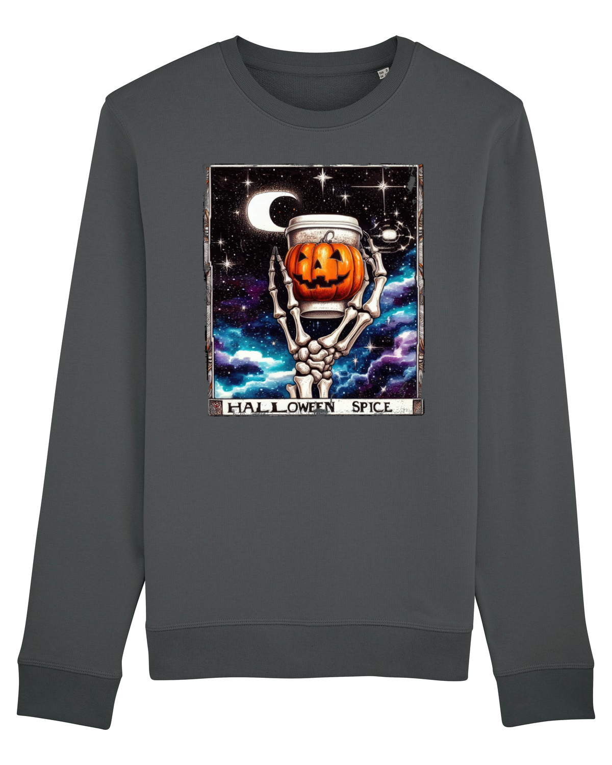 Bluză mânecă lungă Unisex Rise Anthracite