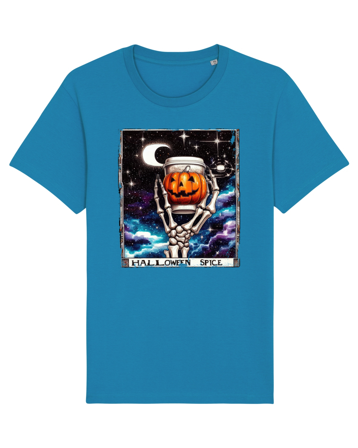 Tricou mânecă scurtă Unisex Rocker Azur