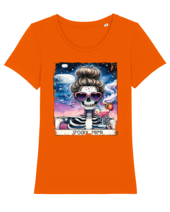 Spooky Mama Bright Orange