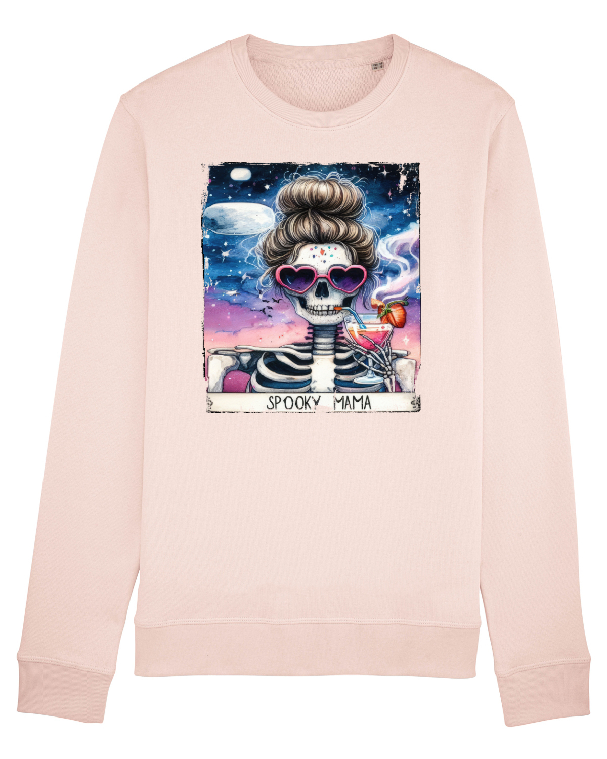 Bluză mânecă lungă Unisex Rise Candy Pink