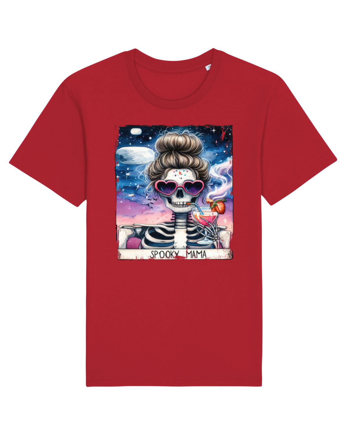 Tricou mânecă scurtă Unisex Rocker Red
