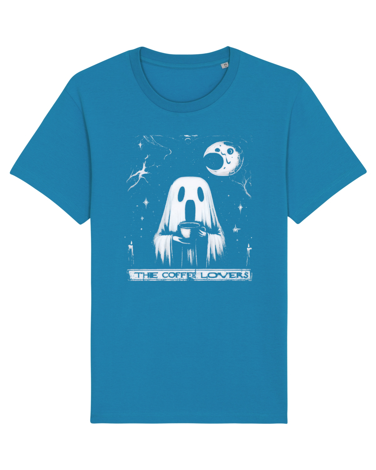 Tricou mânecă scurtă Unisex Rocker Azur