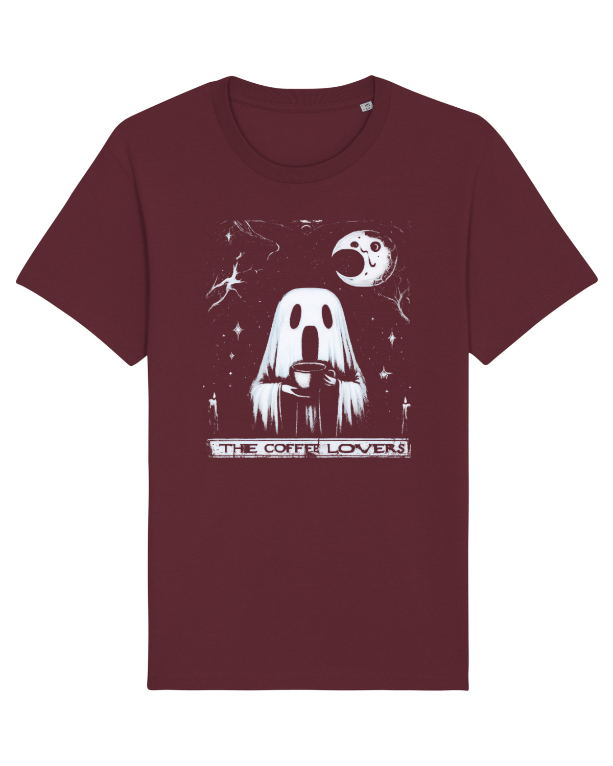 Tricou mânecă scurtă Unisex Rocker Burgundy