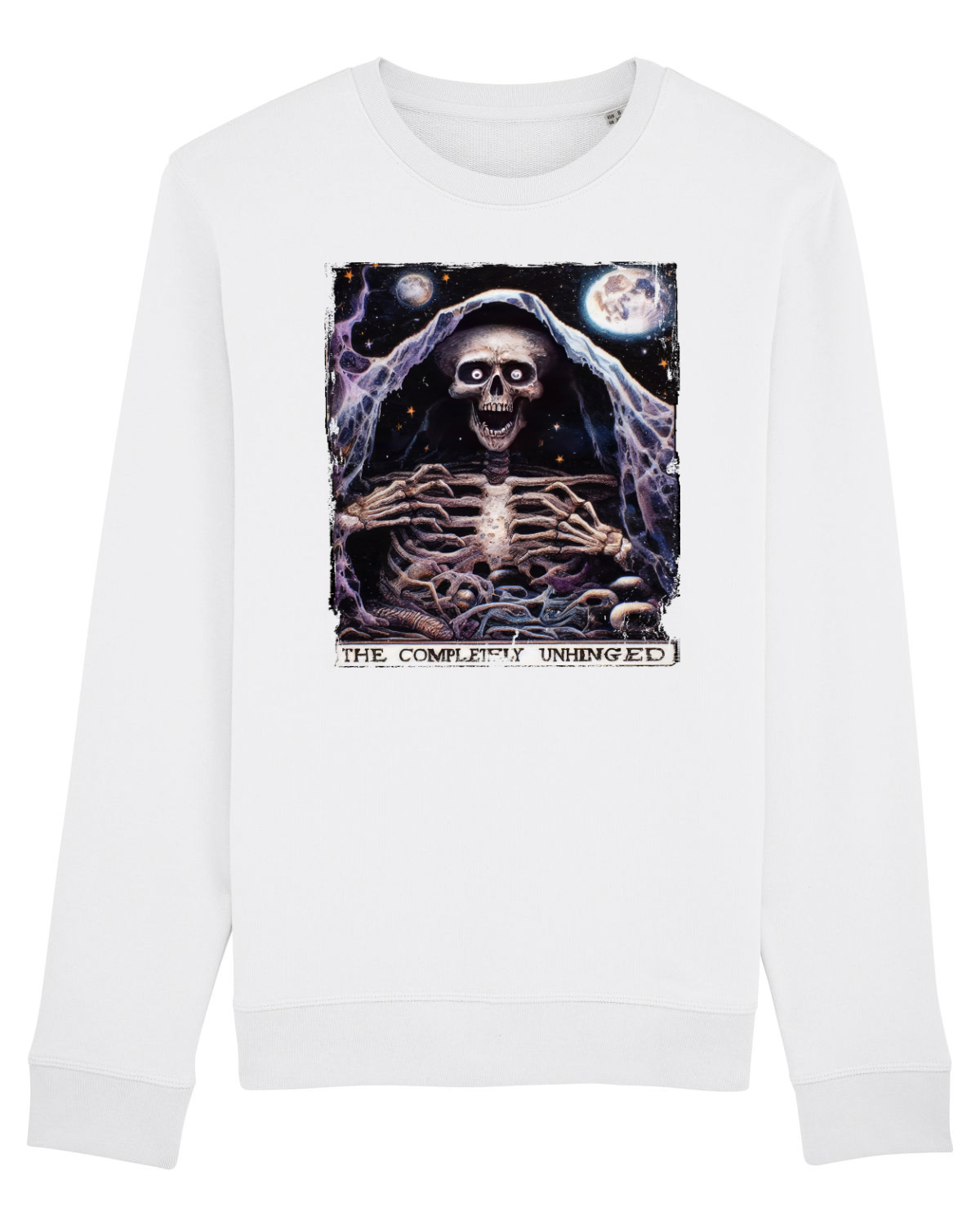 Bluză mânecă lungă Unisex Rise White