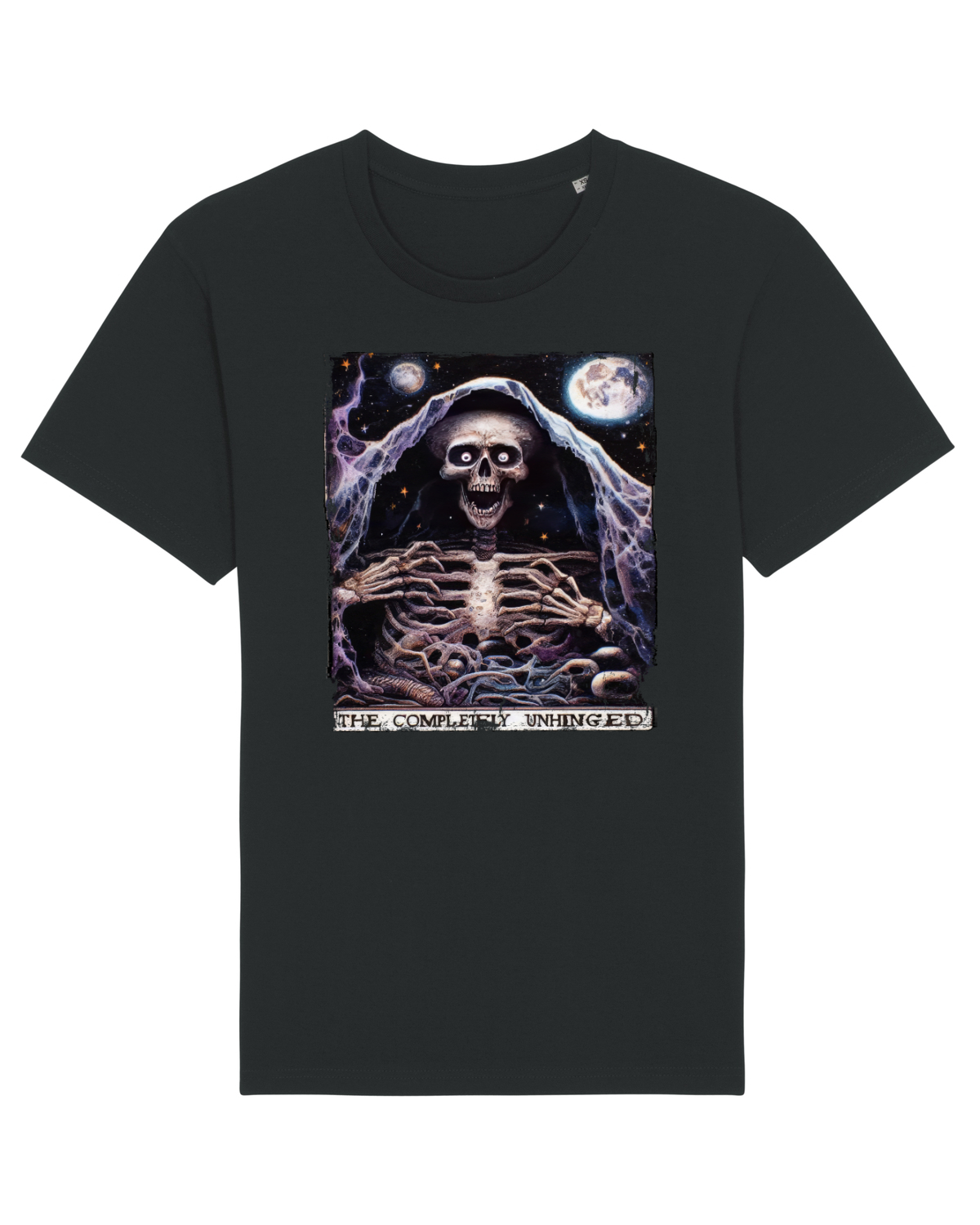 Tricou mânecă scurtă Unisex Rocker Black
