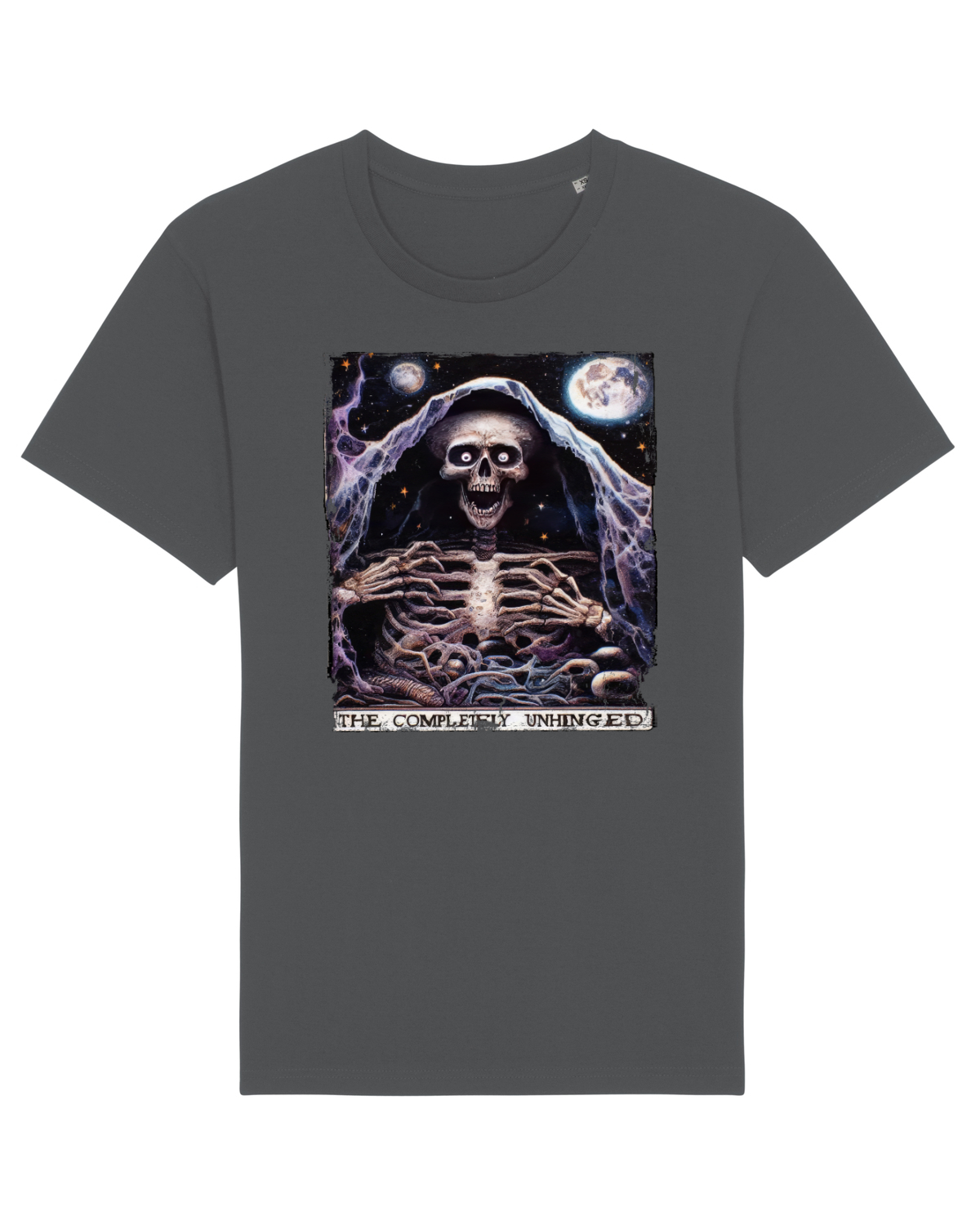 Tricou mânecă scurtă Unisex Rocker Anthracite
