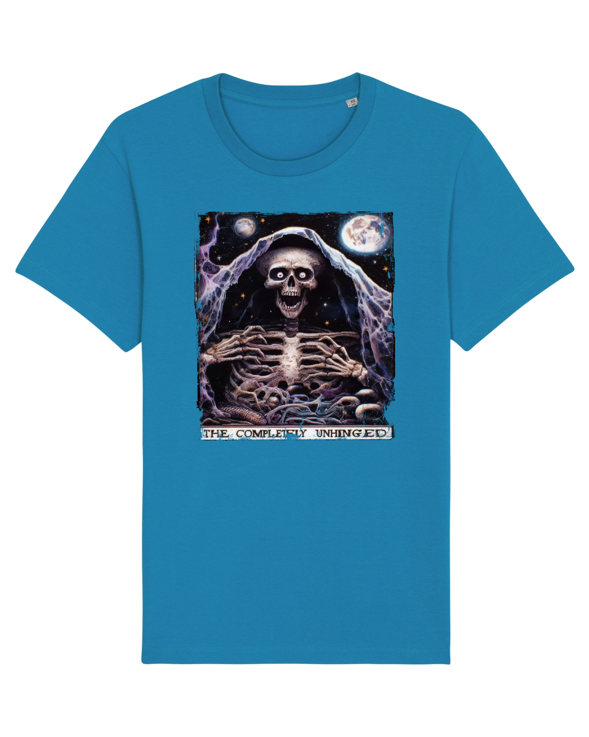 Tricou mânecă scurtă Unisex Rocker Azur