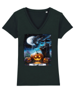 The Death Tricou mânecă scurtă guler V Damă Evoker