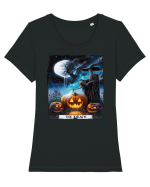 The Death Tricou mânecă scurtă guler larg fitted Damă Expresser