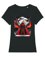 The Devil Tricou mânecă scurtă guler larg fitted Damă Expresser