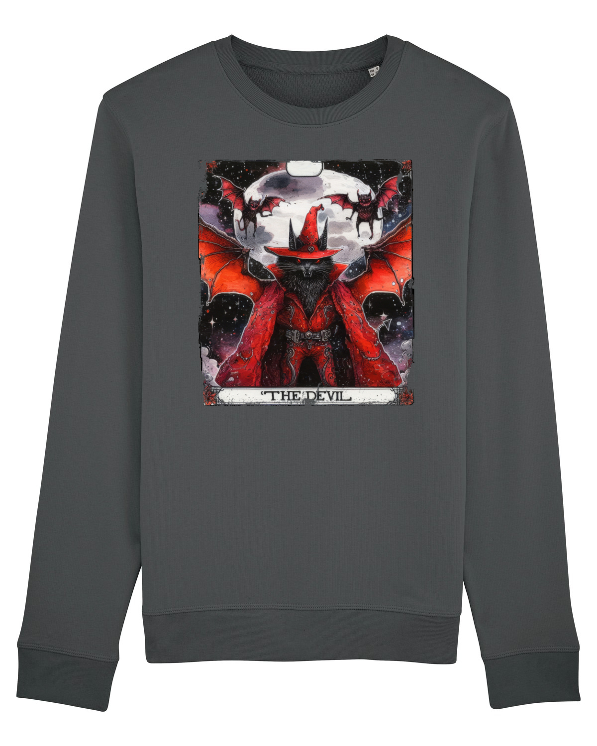 Bluză mânecă lungă Unisex Rise Anthracite