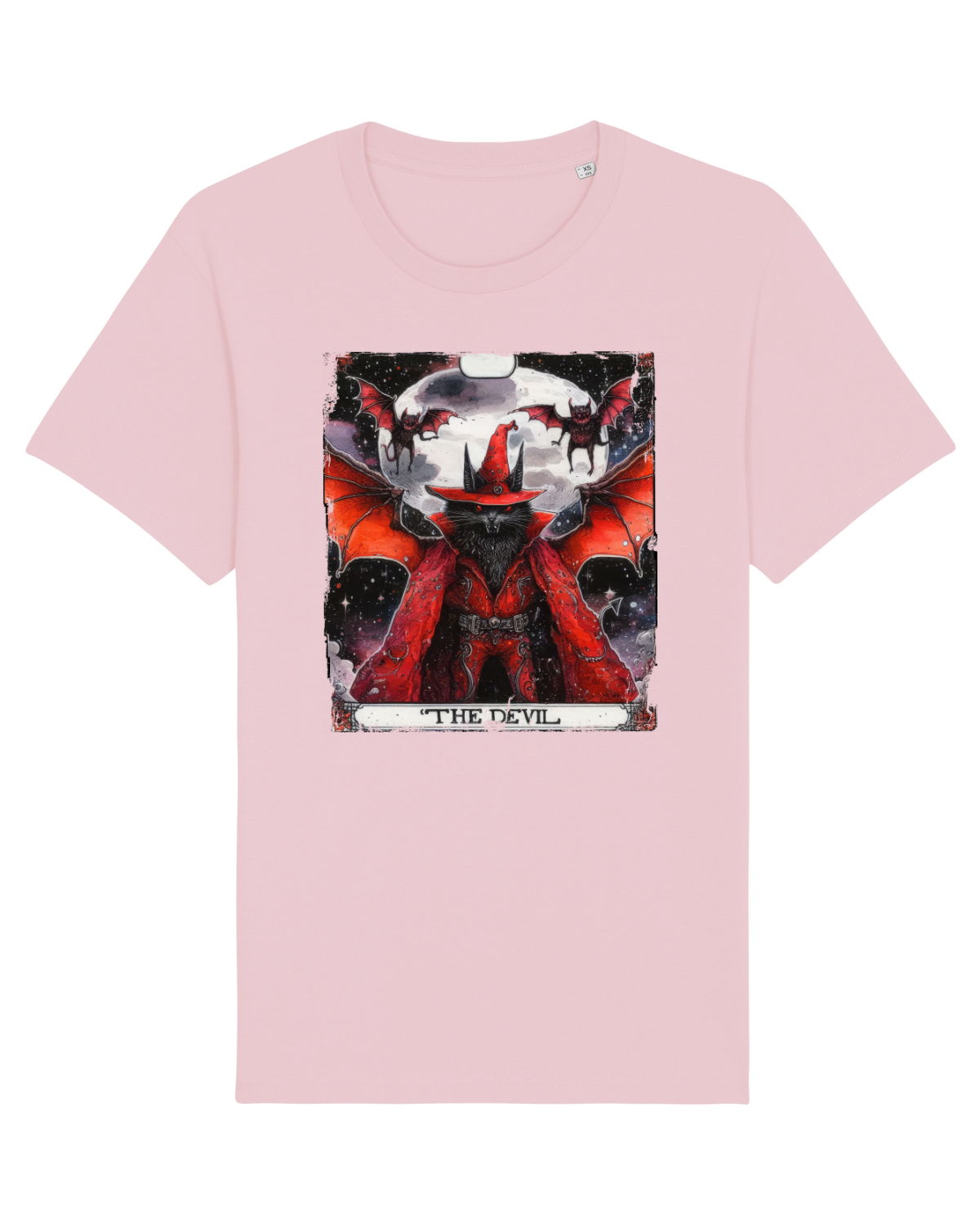 Tricou mânecă scurtă Unisex Rocker Cotton Pink