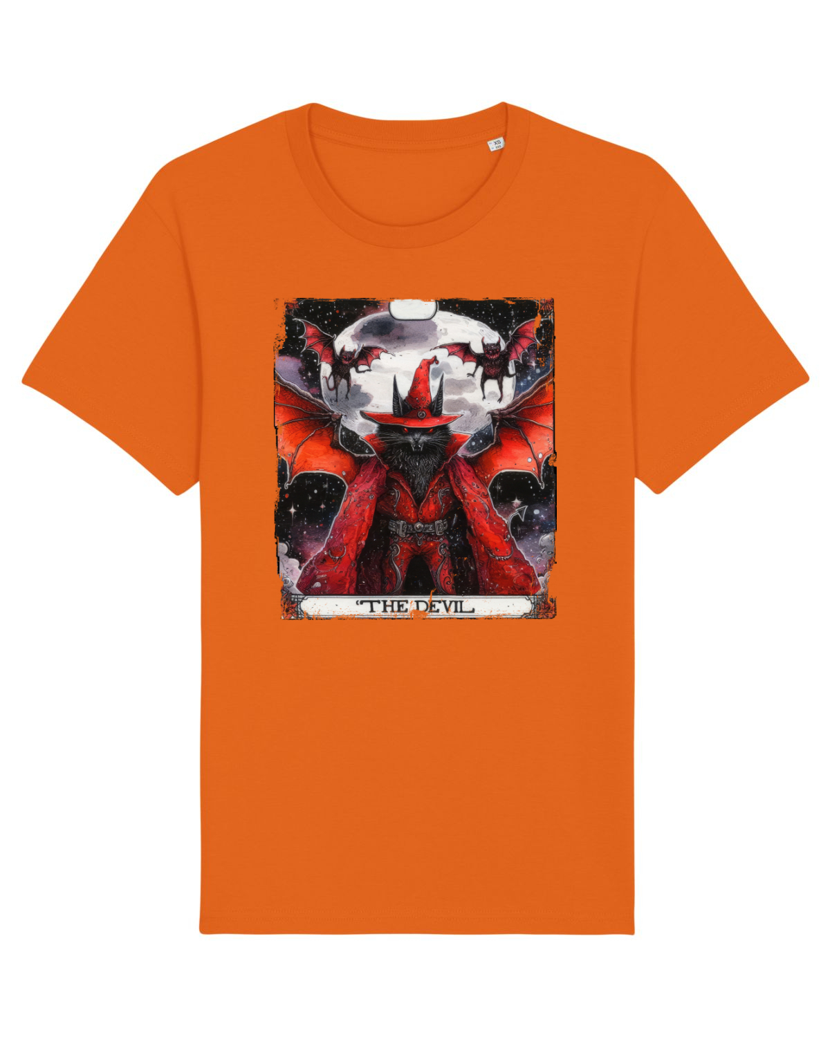 Tricou mânecă scurtă Unisex Rocker Bright Orange