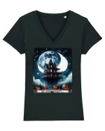 The Great Night Tricou mânecă scurtă guler V Damă Evoker