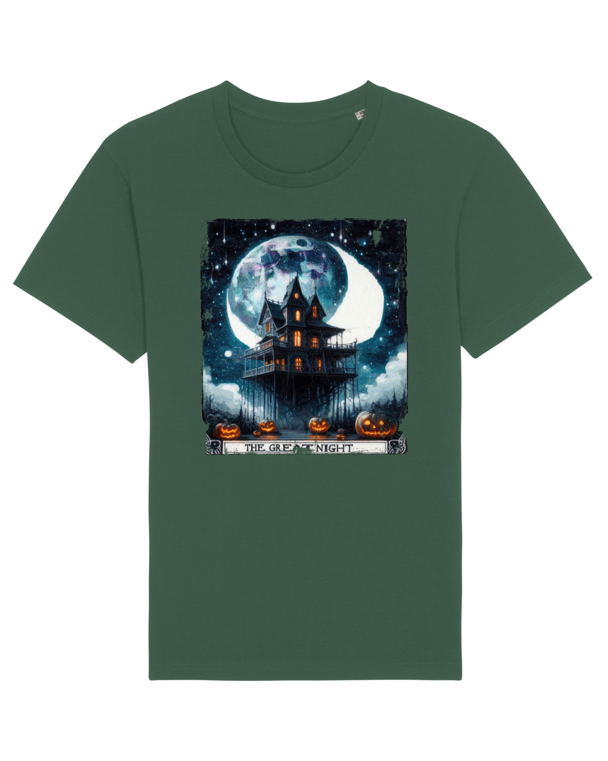 Tricou mânecă scurtă Unisex Rocker Bottle Green