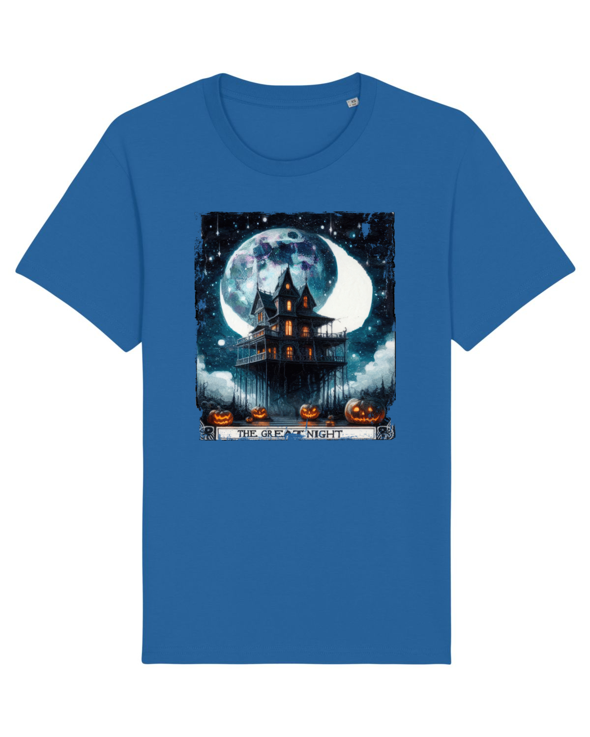 Tricou mânecă scurtă Unisex Rocker Royal Blue