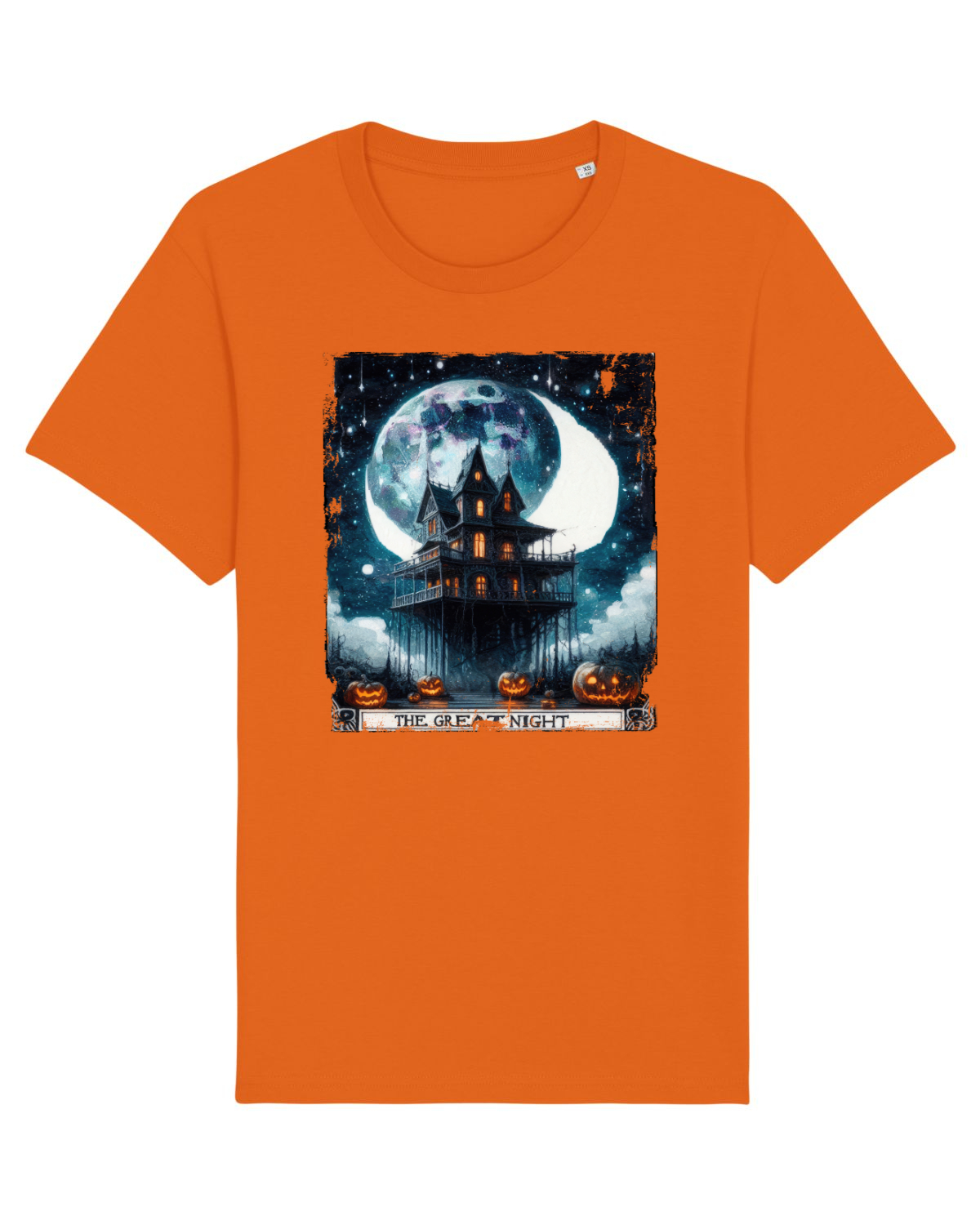 Tricou mânecă scurtă Unisex Rocker Bright Orange